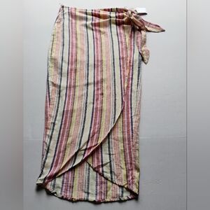 New free people Boho Cotton Wrap Skirt | Made in India | Size 4 no tags
